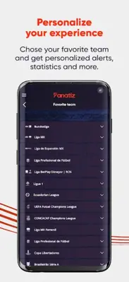 Fanatiz android App screenshot 2